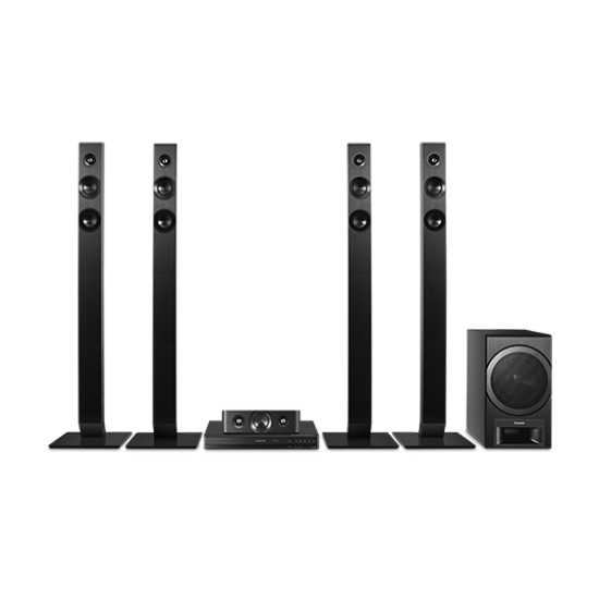 PANASONIC 1000W Home Theatre 5.1 Channel Bluetooth Karaoke Big Woofer
