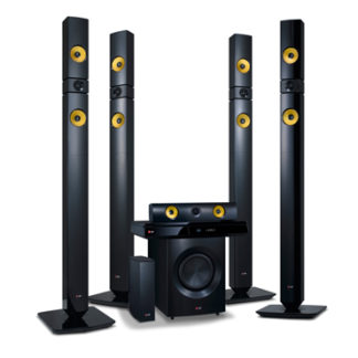 LG 1200W Home Theatre 5.1Ch Aramid Fiber Speaker WiFi Direct 2D-3D UHD