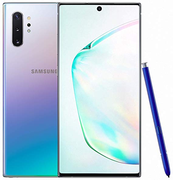 Samsung Galaxy Note 10 Plus (Note 10+) 6.8-Inch (12GB RAM, 256GB ROM), (12MP + 16MP) Dual SIM 4,300 MAh Smartphone