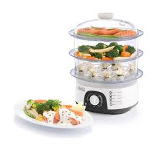 BLACK & DECKER 3 Tier Food Steamer (775W) (AVALIABLE IN ABUJA ONLY)