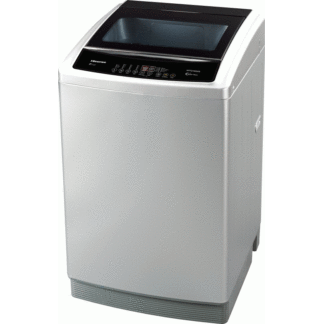 HISENSE TOP loader, 8 KG, Smart Control, WHITE, 8 level water selection