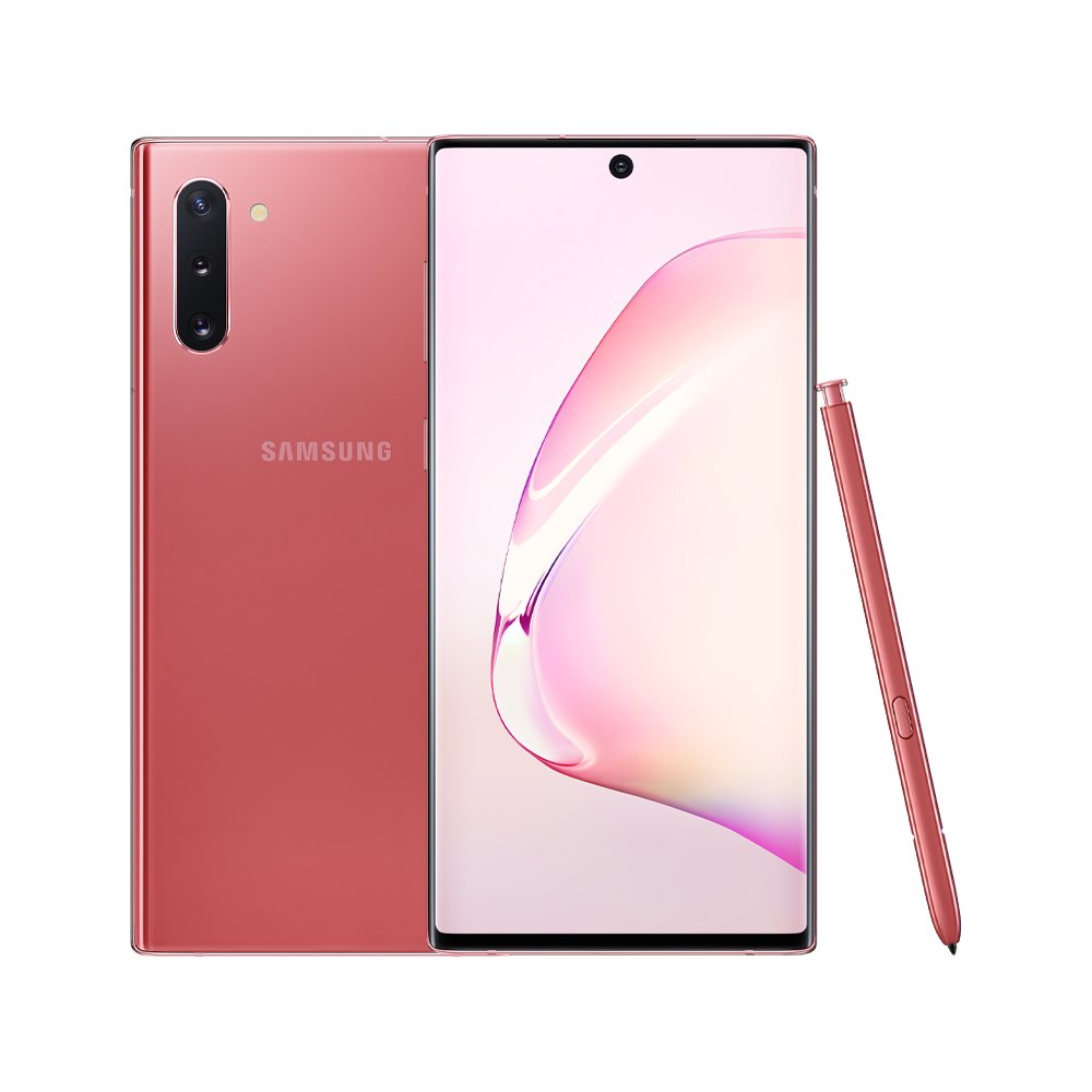 Samsung Galaxy Note 10 (Note 10) 6.3-Inch (8GB RAM, 256GB ROM), (12MP + 16MP) Dual SIM 3,500 MAh 5G S-Pen Android 9 Pie