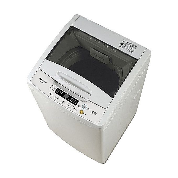 Hisense WM Top Load, 8 KG, Smart Control, White